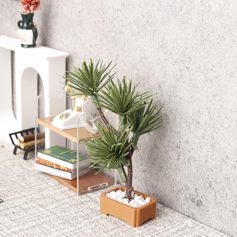 قطعة واحدة، نموذج شجرة صنوبر خ - مراجعة Bonsai Garden Ornaments وسعره